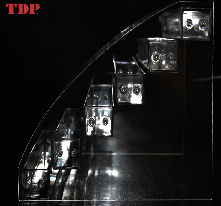 Multi-layer nail polish display stand small acrylic model square nail shop new display stand base