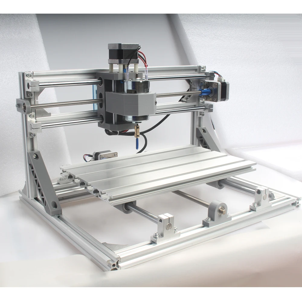 
mini DIY 2 in 1 laser engraving CNC 3018 wood router for Acrylic wood working 