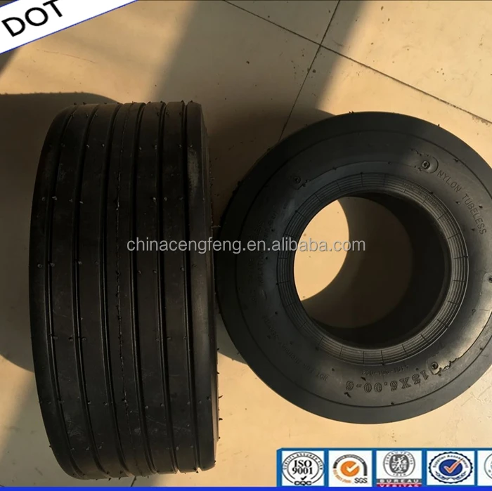 
garden commercial lawn mower tubeless rubber tire 13x5.00-6 pneumatic rubber wheel with ribbed pattern 