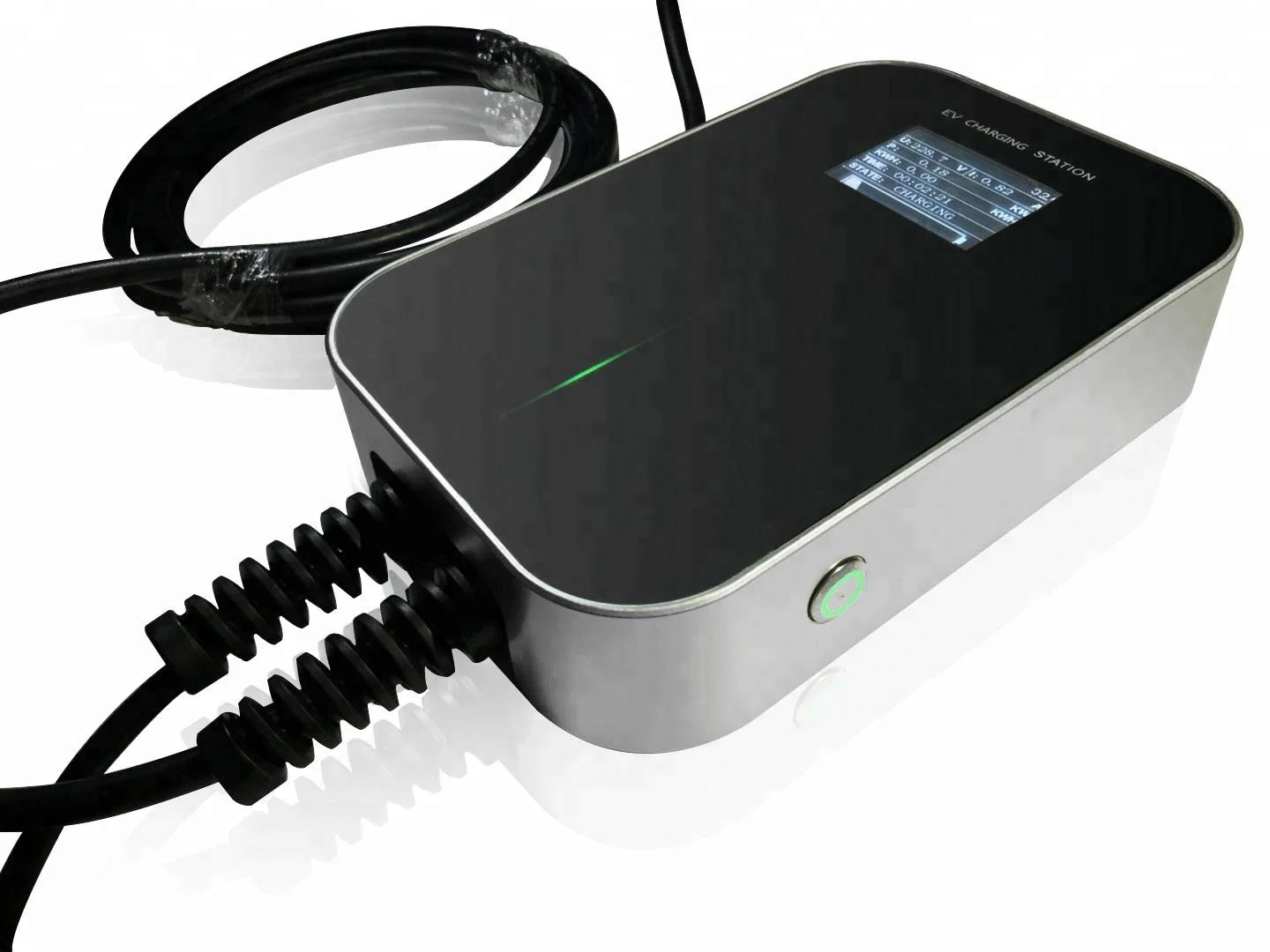 OEM Type 2 22kw 32A RFID Wall mount ev charging station for car charger