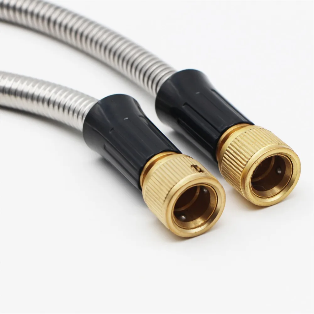 New Products 2021 Innovative Product 304 Stainless Steel Metal Garden Hose Pipe