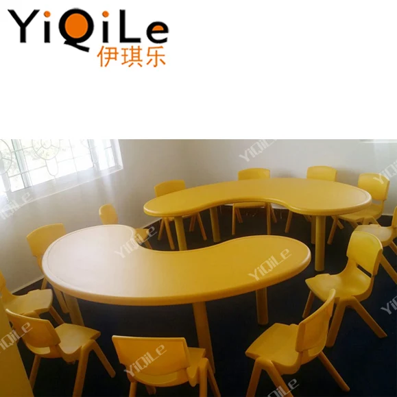 Детский Регулируемый стол в форме полумесяца