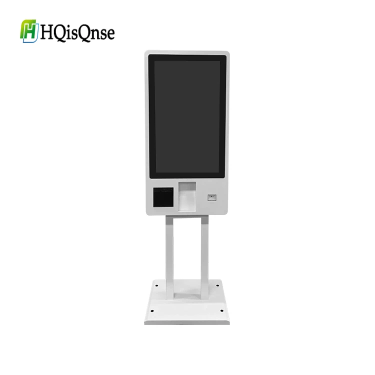 
Remote Control Automated Self Service Touch Screen Payment Kiosk For Restaurant 