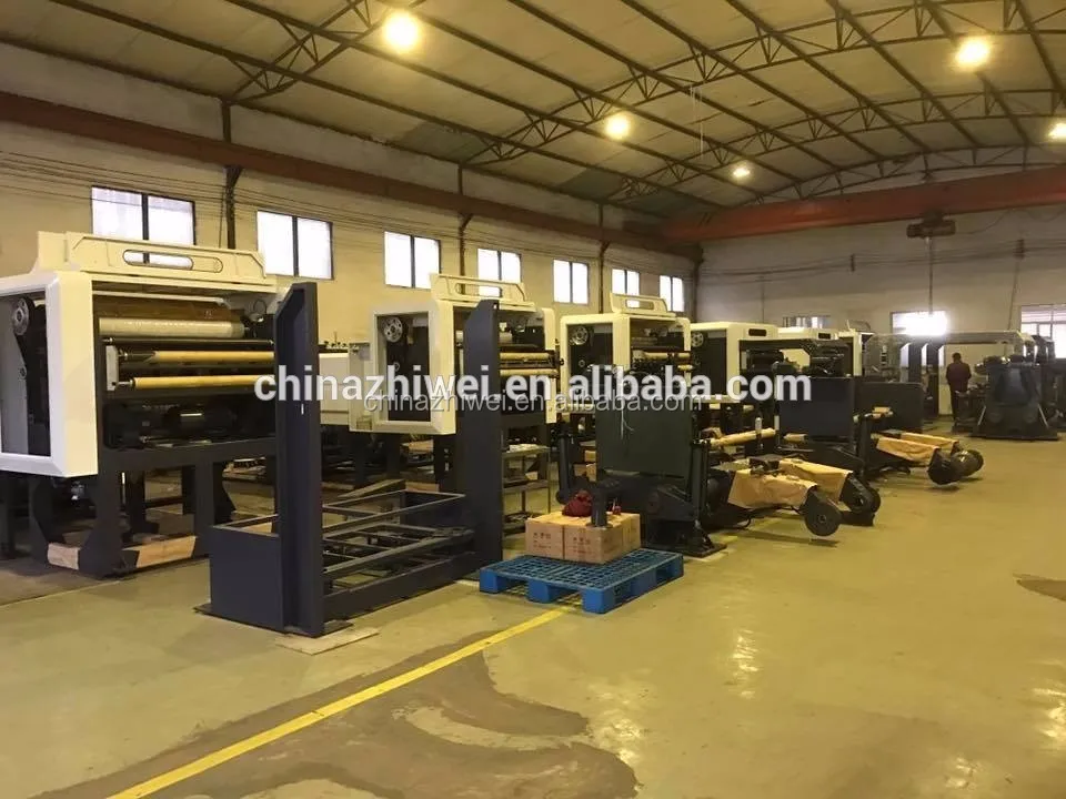 
HQD zhejiang zhive brand hot sale industrial paper rotary high speed roll to sheet crosscutting machine cardboard sheeter 