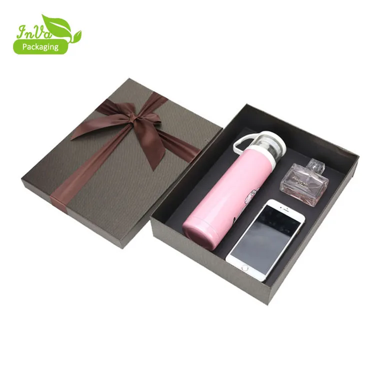 Color printed cardboard square boxes with lid iphone gift box