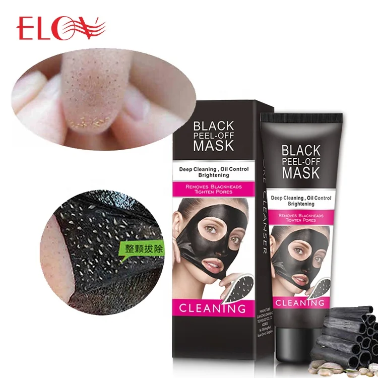 bamboo charcoal black face mask for Deep Cleansing Acne