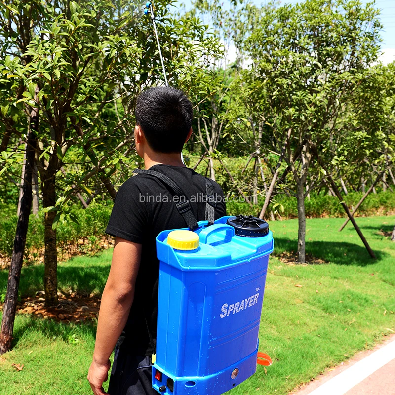 18L Plastic Agricultura Battery Electric Knapsack Sprayer HX-18D