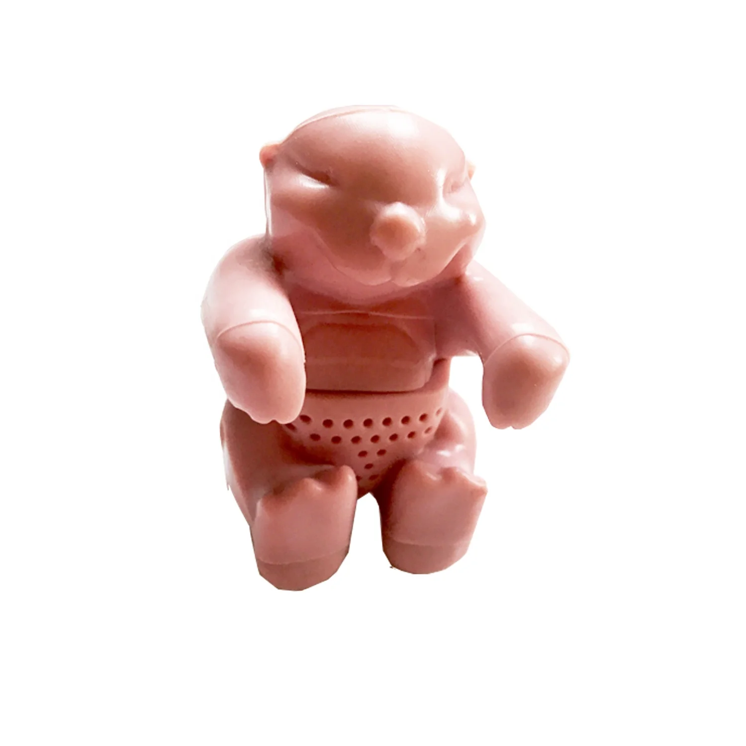 Food Grade Approved Novelty Silicone Otter Tea Infuser,Reusable Otter Loose Leaf Tea Bag Holder