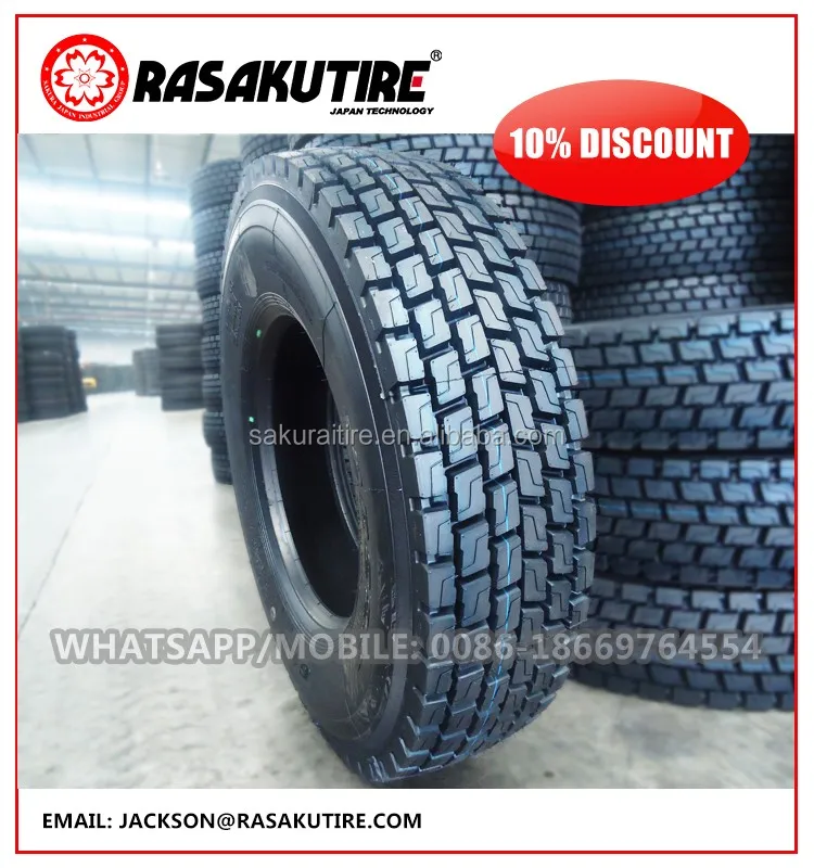 Safe steer wheel truck tire 285 75r22.5 255 70r22.5 from WANLI factory