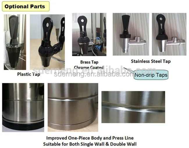 10L coffee urn/ Home used/ stainless steel water boiler