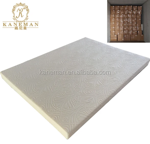 Buy Single Mattress Price Very Cheap Roll Packing High Density PU Foam Mattress Queen Size Roll Up Mattresses in box