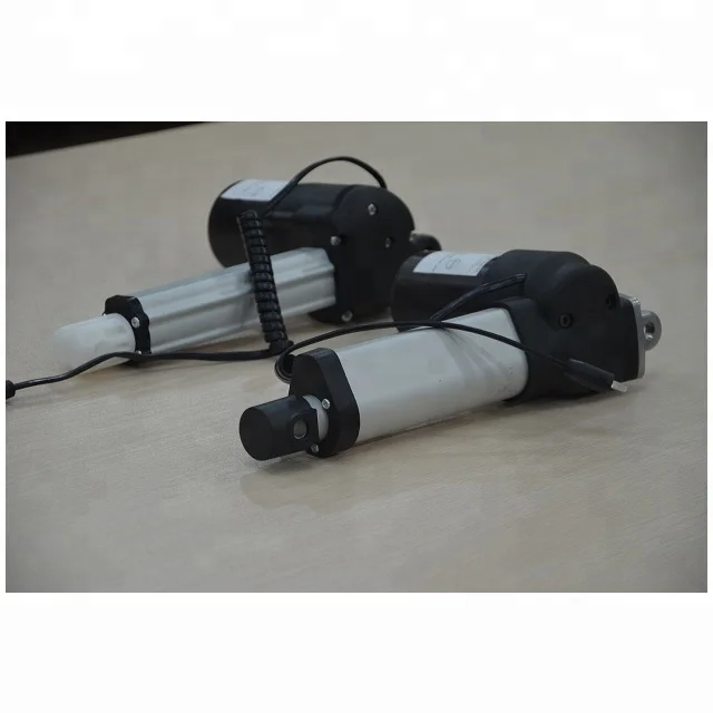 
12V/24VDC spring loaded servo motor linear actuator 6000N 