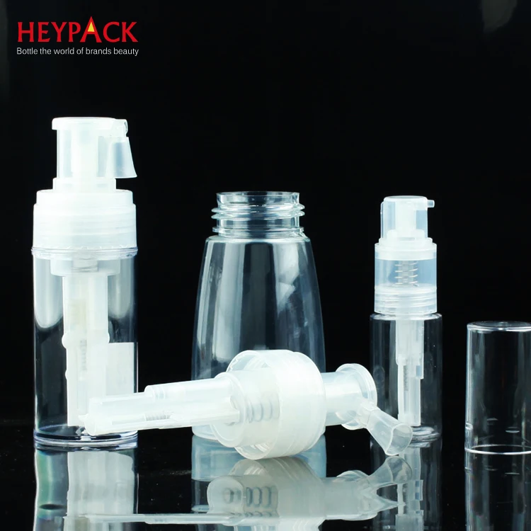 20ml 40ml 110ml 180ml cosmetic summer body and baby talcum powder spray bottle