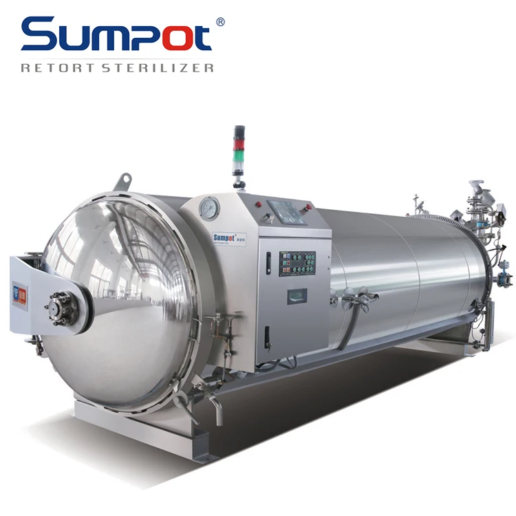 Retort sterilizer for ready meal