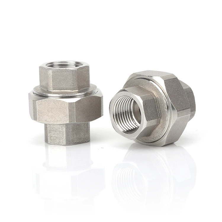 Butt weld union brass with o-ring