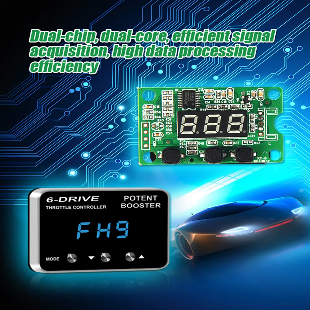 Shenzhen TROS potent booster 515 wholesale auto parts proton gen 2 throttle controller for Prado Corolla,Mazda 3,Hyundai i30