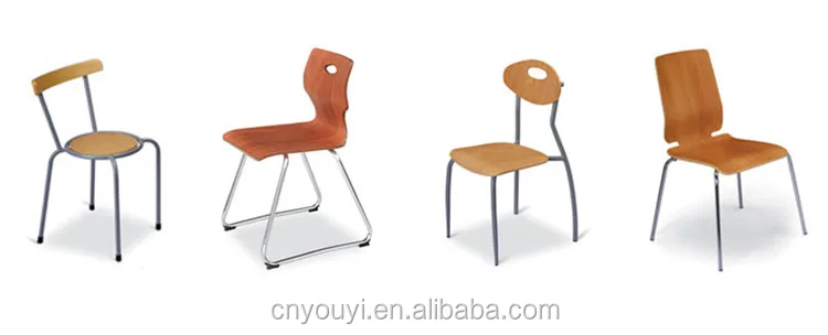 Classroom Furniture Wooden College student Table and Chair for school