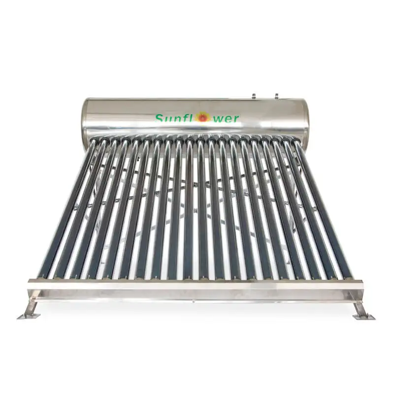SFA47205818 200L Compact Non Pressure Solar Water Heater with Food Grade SUS304 Stainless Steel Tank for Domestic Hot Water
