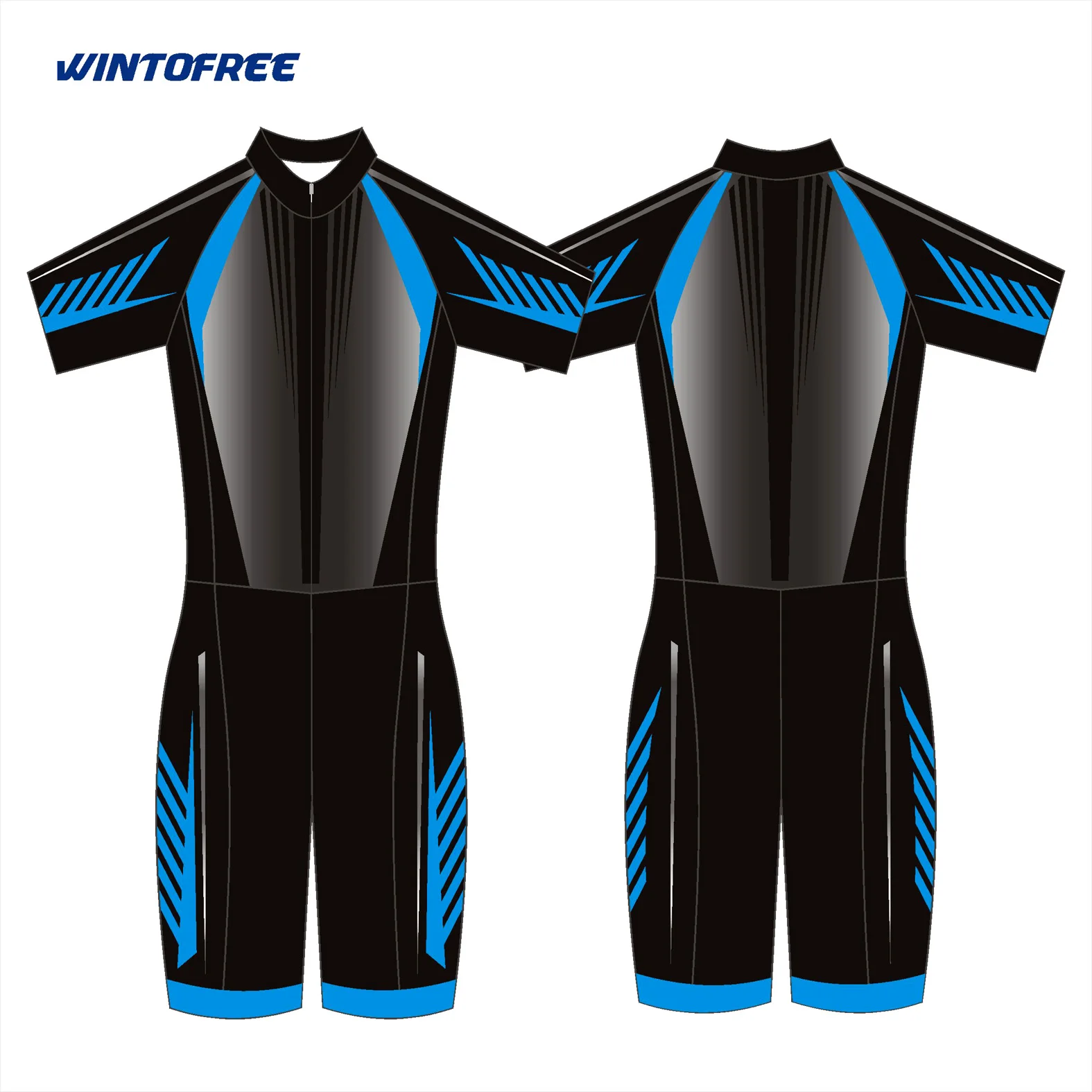 All sublimation Lycra short track speed skating suit speed racing suit