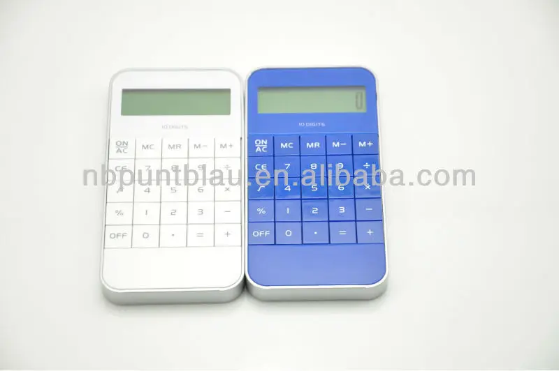 
Iphone shape touch screen calculator 