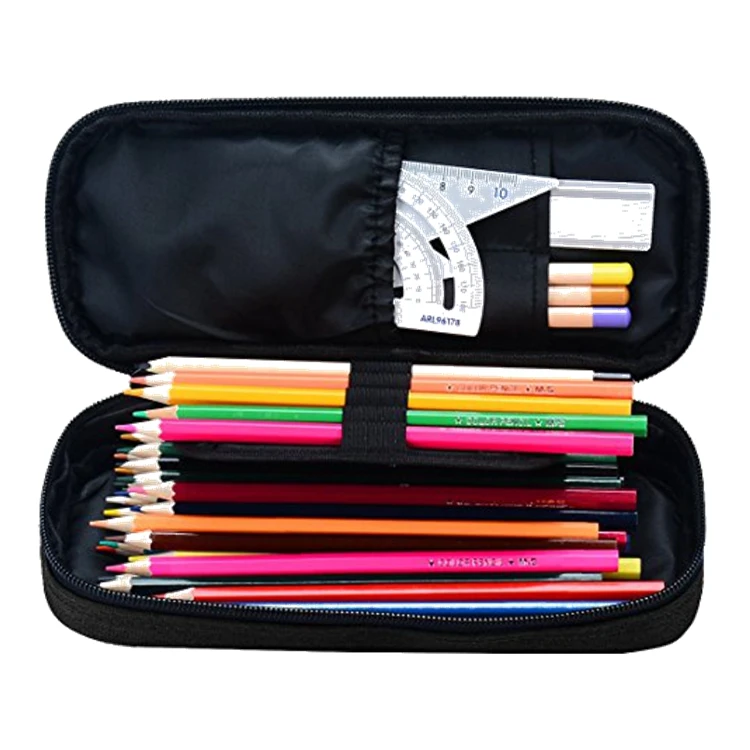 Direct Factory Price Custom Printed Pencil Case Set With Compartments