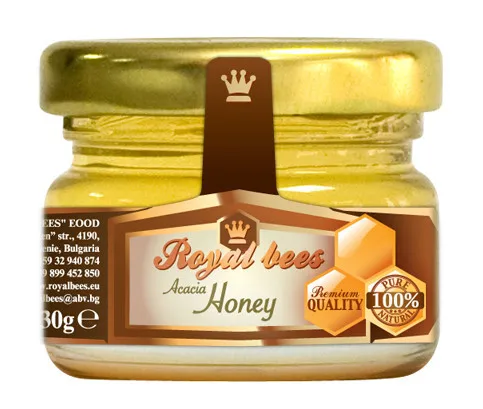 
HIGH QUALITY WONDERFUL BULGARIAN ACACIA BEE HONEY IN BOTTLE FOR SALE 
