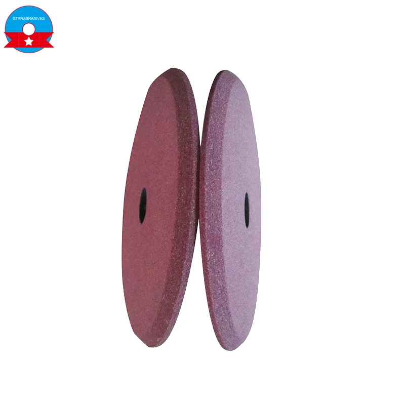 Hot sale corundum one side recessed vitrified grinding wheel for stainless steel