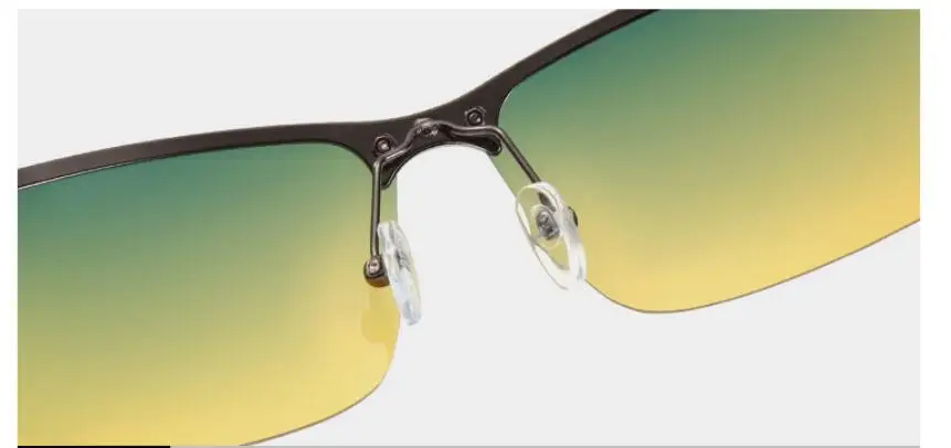 Поляризованные солнцезащитные очки UV400, мужские очки для ночного вождения, очки дневного и ночного видения