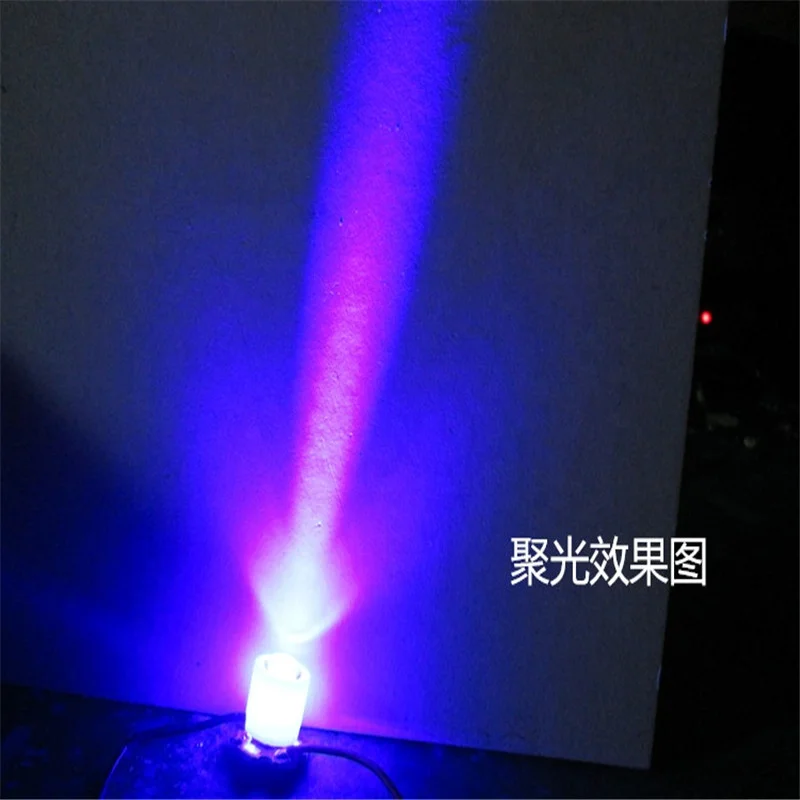 5 degree focus beam 12.5mm aspheric Pmma lens with 14mm holder 3W