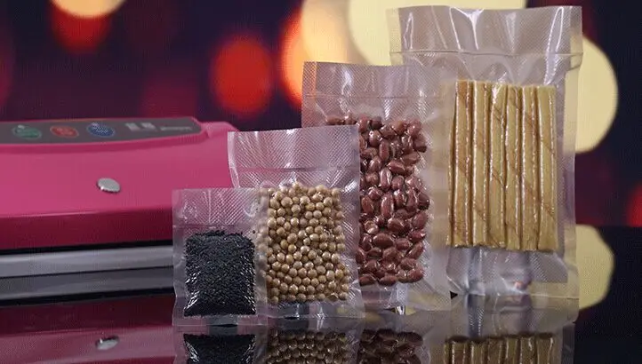 Sous vide embossed heat resistant plastic bag vacuum bag for food  storage