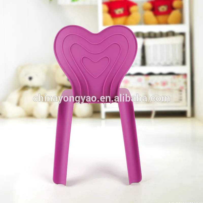 colorful kids plastic party chairs for children