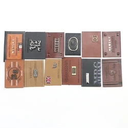 Good Price Factory Direct Supply Leather Jeans Label Patch Custom Jeans Label leather label jeans