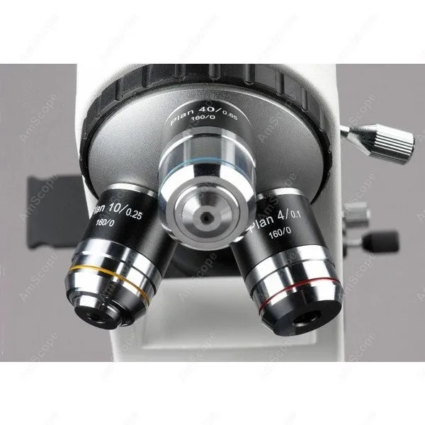 
AmScope Supplies 40X-2000X Polarizing Metallurgical Microscope w 2 Lights + 5MP Camera 