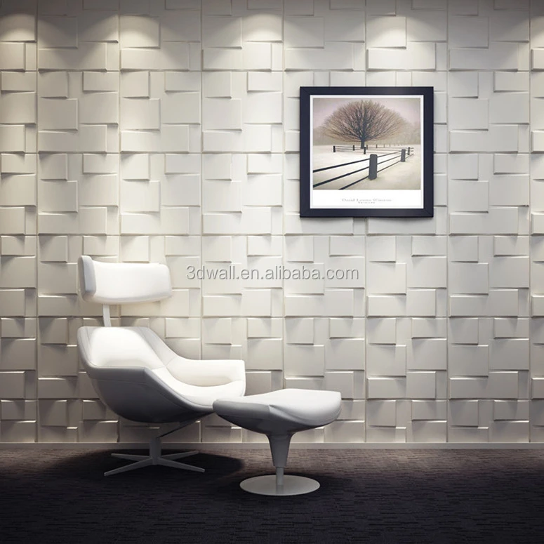 
Modern Wall Art Decor 3D Wall Covering Panels For House Interior 