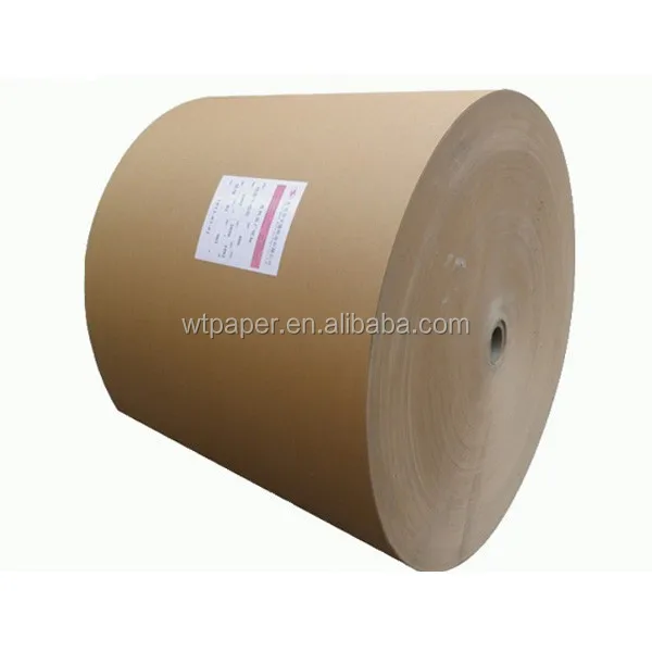 100gsm recycled brown color sack kraft paper for packing, extensible sack kraft paper