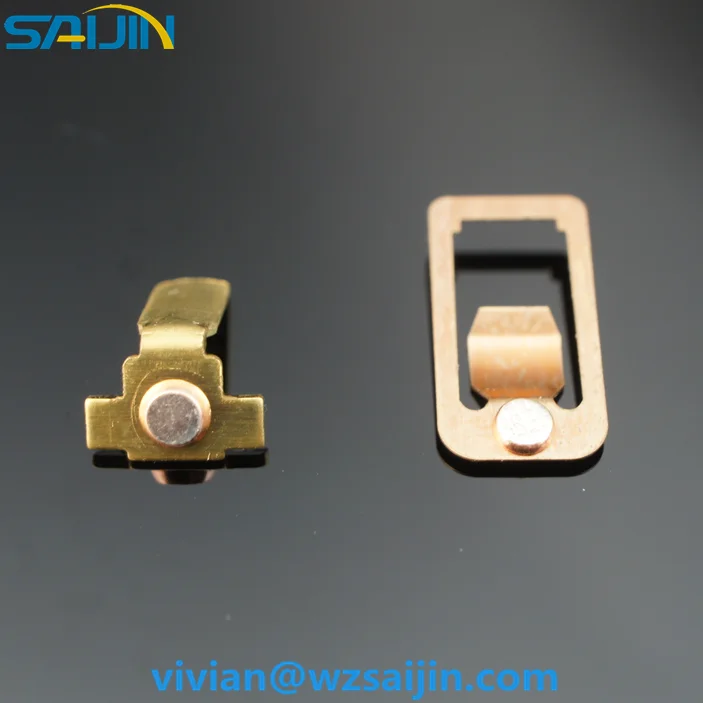 OEM в металлических деталях переключателя латунные медные электрические Скользящие Контакты