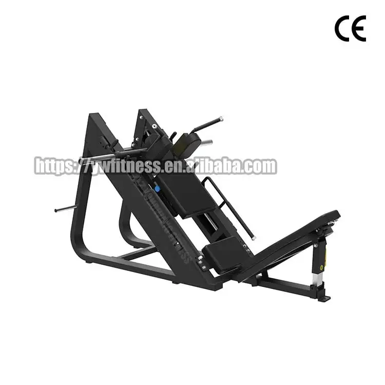 Factory direct sale  High quality YW-1755 exercise equipment leg press&hack slide