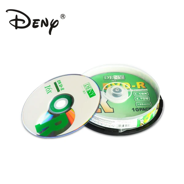 Печать оптом, чистый dvdr с коробкой для торта