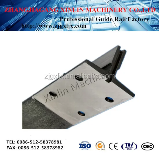 elevator guide rail for T78/B/T-type guide rail