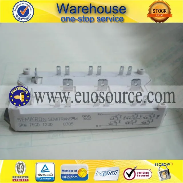 БТИЗ модуль имени SEMIKRON SKM75GD123D
