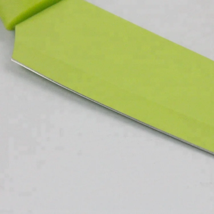 
Green kitchen Set of 2 Non Serrated Utility Paring Meat Fruit Knife 
