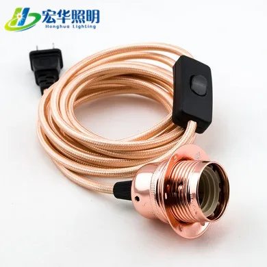 E12 до E26 базовые настольные держатели ламп E27 с проводом