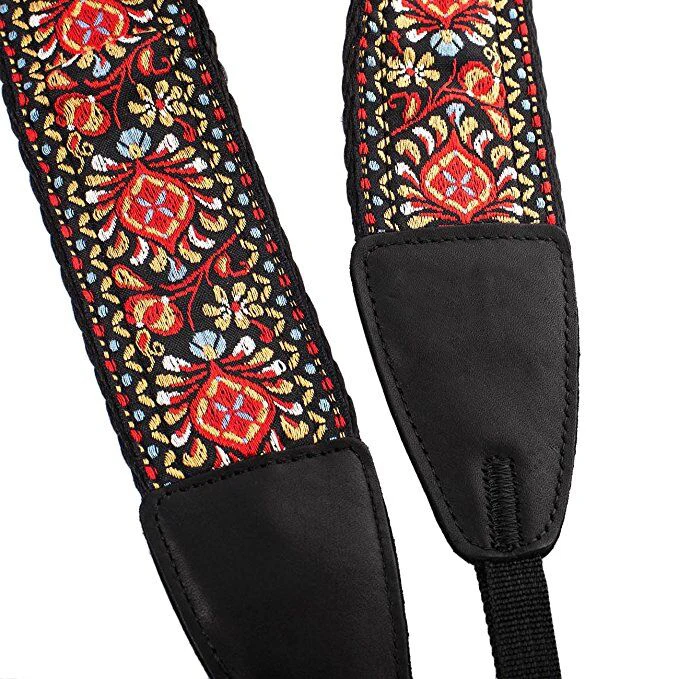 Camera Accessories Hot Selling Vintage Custom Jacquard Woven Camera Strap