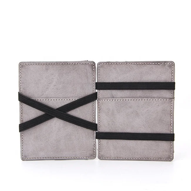 Custom Leather RFID Blocking Magic Wallet