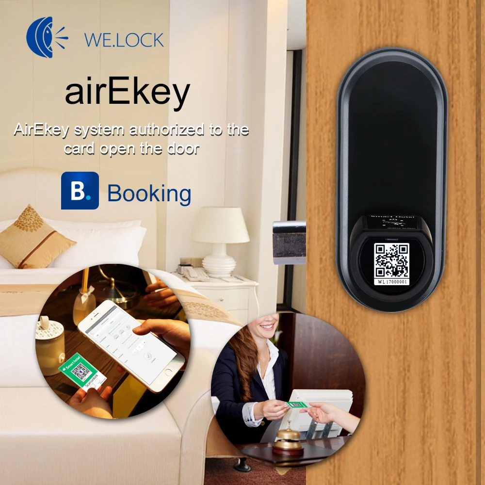 AirEkey System Smart Hotel Rfid free APP lock  for Internet of Things
