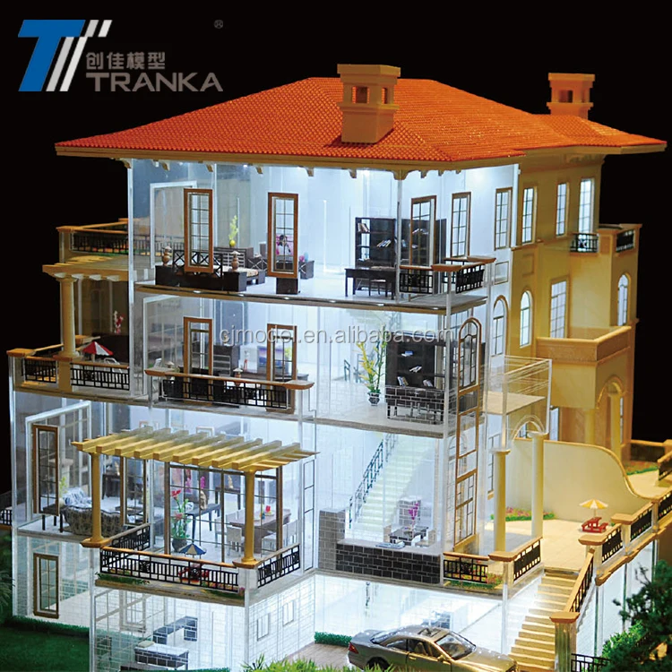 Architectural scale model for real estate investment , architectural models making