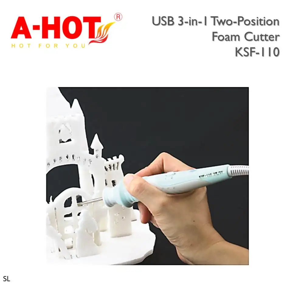 
Electric Wire Hot Knife Foam Stripping Cutting Pen Tool 