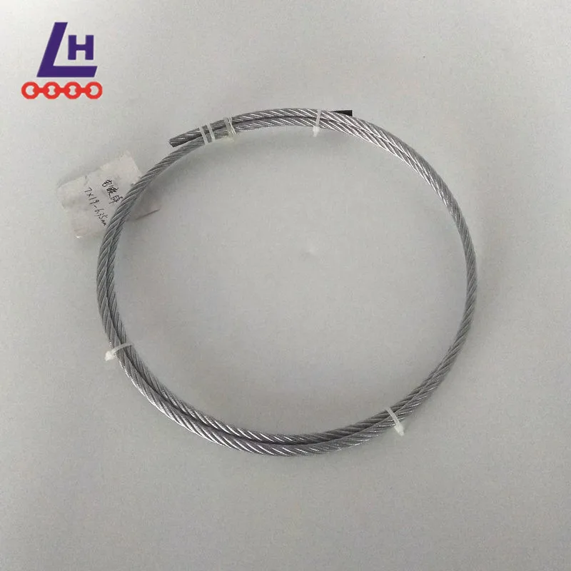 
6*19 + FC Galvanized High Tensile Steel Wire Rope 
