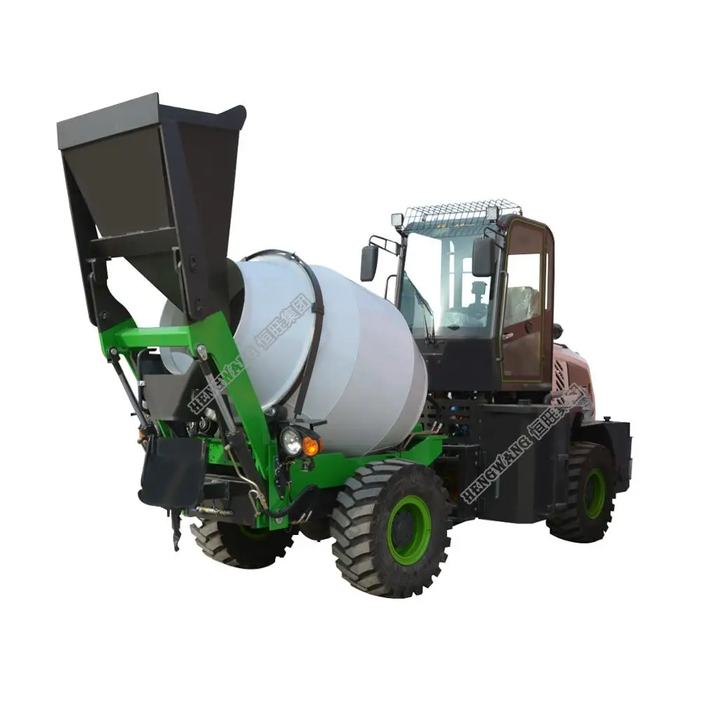 New type concrete mixer truck capacity feeding concrete mini mixer truck sales