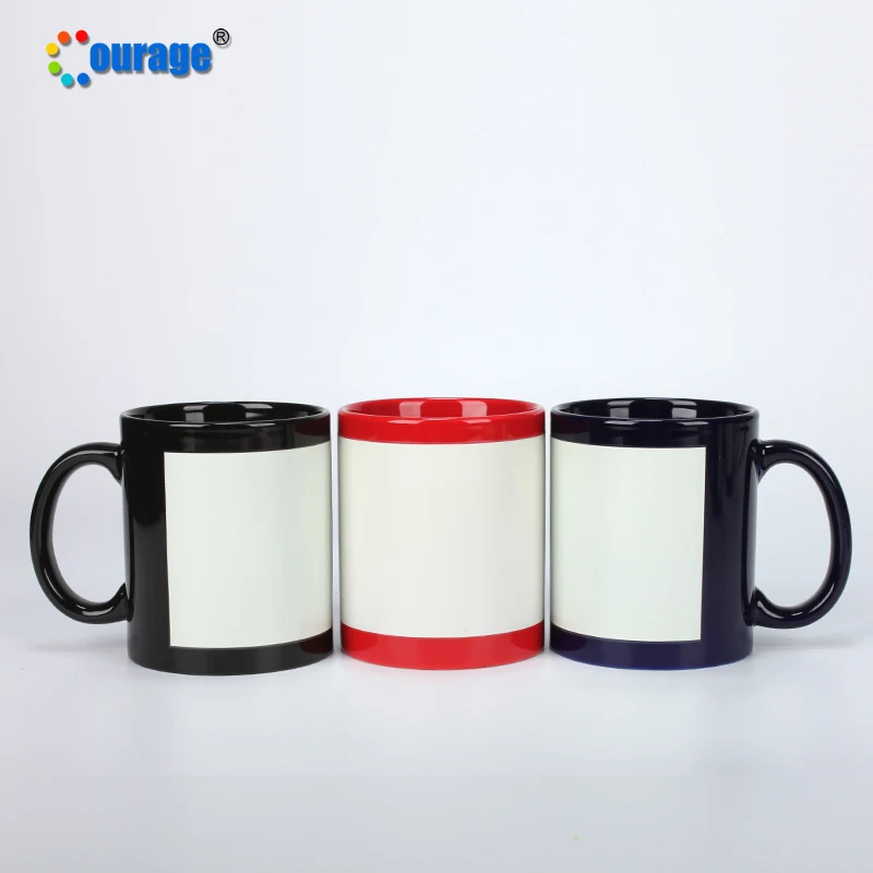Courage 11oz Ceramic custom luminous sublimation magic mug